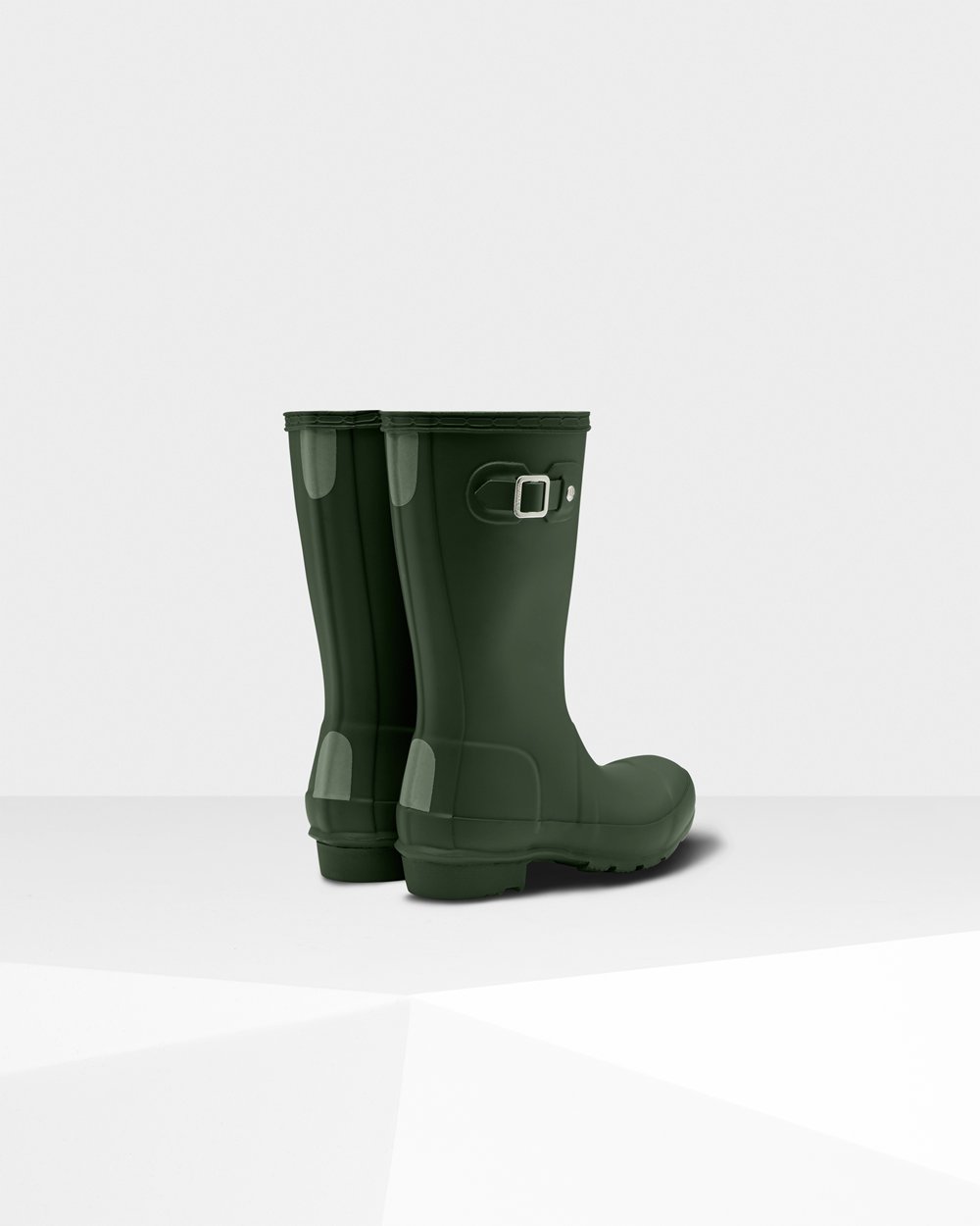 Kids Hunter Rain Boots Green - Original Big - 6193472-ZV